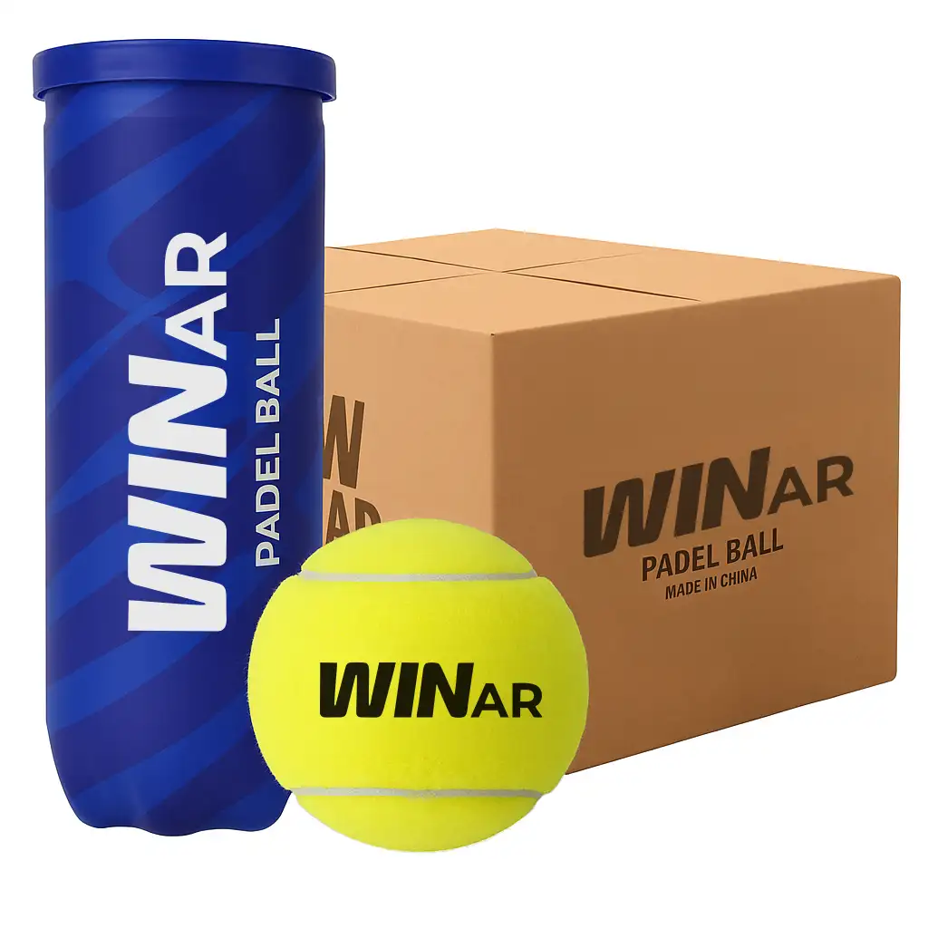 Pelotas Padel WinAR caja 24 tubos x 2 unidades